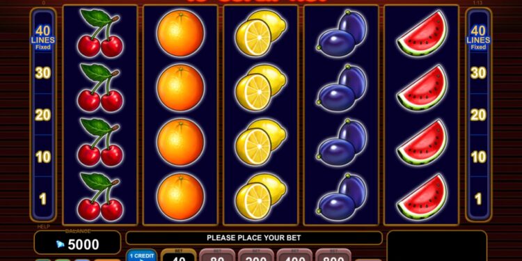 love playing slot machines